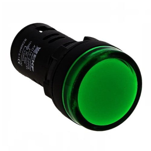 AD16-22HS Индикатор зеленый А/С 2308 PROxima, EKF