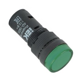 Арматура AD-16DS 24B AC/DC (светодиод) /зеленая/ IEK