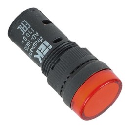 Арматура AD-16DS 24B AC/DC (светодиод) /красная/ IEK