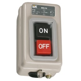 Пост кнопочный ВКИ-216 (с фиксацией) IP 40 ЗП 10А