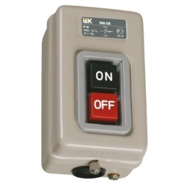 Пост кнопочный ВКИ-230 (с фиксацией) IP 40 ЗП 16А