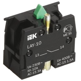 Блок контактный BDK21 для LAY5  (1н/о)