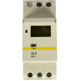 Таймер ТЭ15 цифровой 16А 230В на DIN-рейку