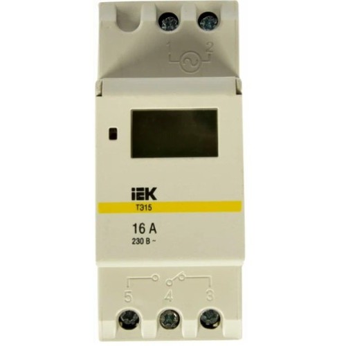 Таймер ТЭ15 цифровой 16А 230В на DIN-рейку