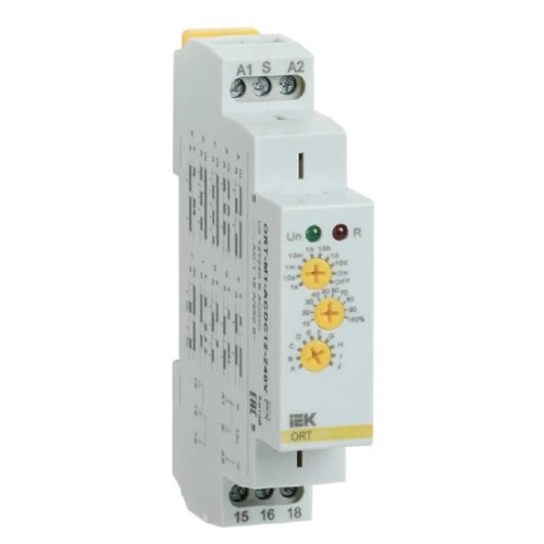 Реле времени многофункц. ORT-M1-AC/DC 12-240V 1 конт. IEK