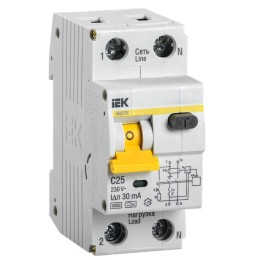 Авт. выключатель дифф. тока АВДТ32 С25А/30мА ИЭК