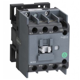 SE Контактор MC1E 3п 25А 230В АС 1НО+1НЗ, (MC1E25M7)