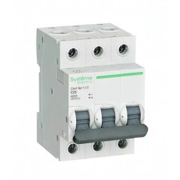 SE Sity9 Set Автоматический выключатель 3п С25A 4.5кА 2308 (C9F34325)