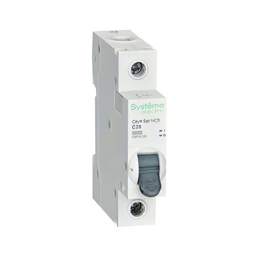 SE Sity9 Set Автоматический выключатель 1п С20A 4.5кА 2308 (C9F34120)