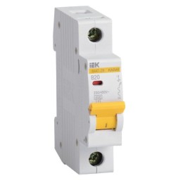 Автоматический выключатель ВА 47-29 1п В 20 А ИЭК