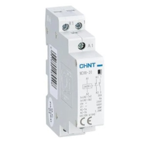 Контактор модульный  NCH8-20/20 20А  2НО АС230/380В 50Гц (CHINT)