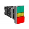 NP2-BW8465 Кнопка "Пуск-Стоп" с LED подсв.2308 1но-1нз осн.металл (CHINT)