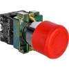 NP2-BS542 Кнопка "Грибок"с фиксацией D40 красн. 1НЗ осн. металл (CHINT)