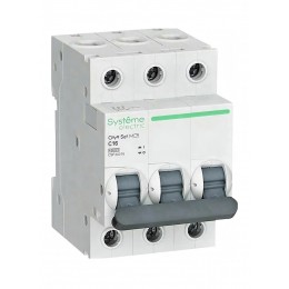 SE Sity9 Set Автоматический выключатель 3п С16A 4.5кА 2308 (C9F34316)