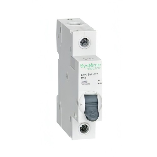 SE Sity9 Set Автоматический выключатель 1п С10A 4.5кА 2308 (C9F34110)