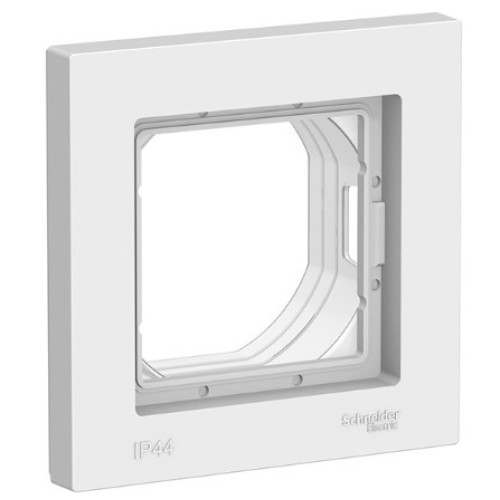SE AtlasDesign Aqua Бел. Рамка 1-я, IP44 (ATN440101)