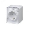 SE AtlasDesign Profi54 Бел. Розетка о/у с з/к со шт.16А IP54 (ATN540145)