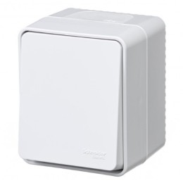 SE AtlasDesign Profi54 Бел. Выключатель о/у 1-кл. 10А IP54 (ATN540111)
