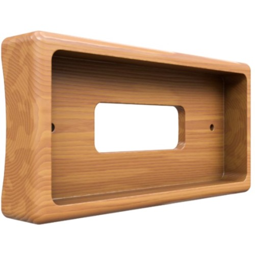 Рамка на бревно "Бланка" 3-местная 80х163х25, цвет - ясень GE72727-38