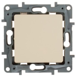 Legrand Etika Крем. Выкл 1кл. (механизм) (672301)