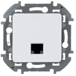 Legrand INSPIRIA Белый Розетка информационная RJ45 кат.5 UTP (механизм) (673825)