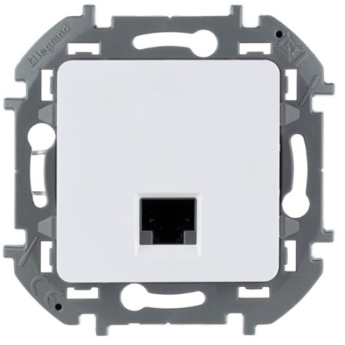 Legrand INSPIRIA Белый Розетка информационная RJ45 кат.5 UTP (механизм) (673825)