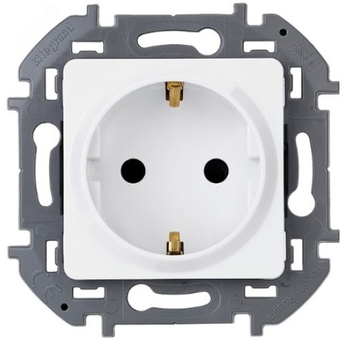 Legrand INSPIRIA Белый Розетка с з/к (механизм) 16А (673720)