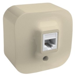 Legrand Quteo Беж. Розетка RJ11 782244