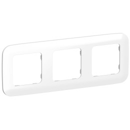 FLITE ARTISTIC Рамка 3-местная РУ-3-А-ФлБ белый