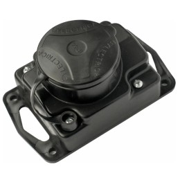 Колодка 1 Гн Евро 16А, 250в IP44 каучук Р16-413 (Беларусь)
