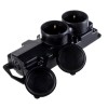 Колодка 2 Гн Евро 16А, 250в IP44 каучук Р16-415 (Беларусь)