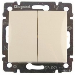 Legrand Valena беж. Выкл 2 кл. (механизм) (774305)