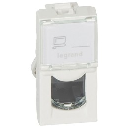 Mosaic Розетка компьютерная. RJ45 1мод. кат.5 (076551)