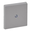 Legrand Valena LAFE алюминий Клавиша 1-ая с подсветкой 755102