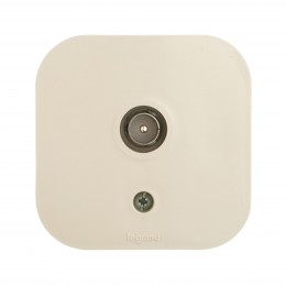Legrand Quteo Беж. Розетка TV 782245