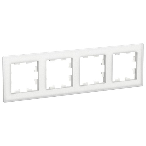 SE AtlasDesign Nature Матовое стекло белый рамка 4-я ATN330104