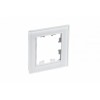 SE AtlasDesign Nature Стекло белый рамка 1-я ATN320101