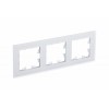 SE AtlasDesign Nature Матовое стекло белый рамка 3-я ATN330103